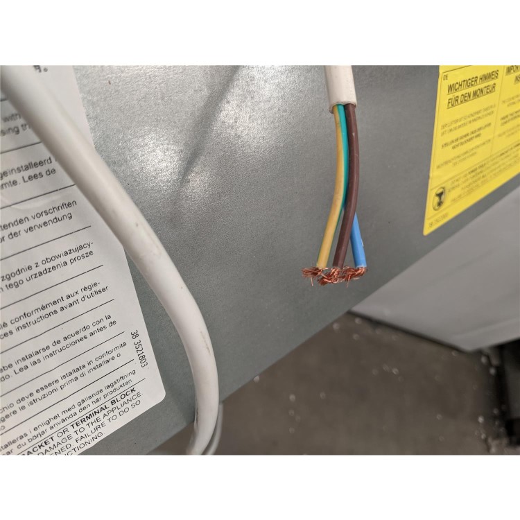 Refurbished Belling 444444796 60cm Double Built In Gas Oven