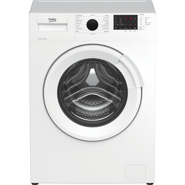 Refurbished Beko WTL84121W Freestanding 8KG 1400 Spin Washing Machine