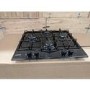 Refurbished Hotpoint PCN642HBK 60cm 4 Burner Gas Hob Black