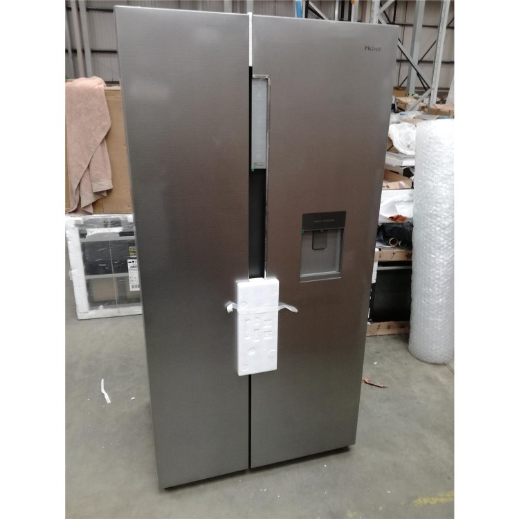 Refurbished Haier HRF-522IG6 Freestanding 500 Litre 60/40 Frost Free American Fridge Freezer
