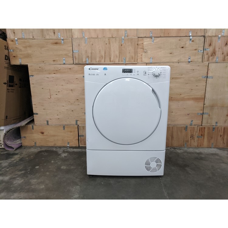 Refurbished Candy CSC10LF Smart Freestanding Condenser 10KG Tumble Dryer White