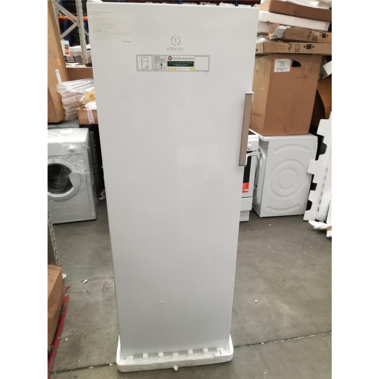 Refurbished INDESIT UI6F1TW 222 Litre Freetanding Upright Freezer 167cm Tall Frost Free 60cm Wide White