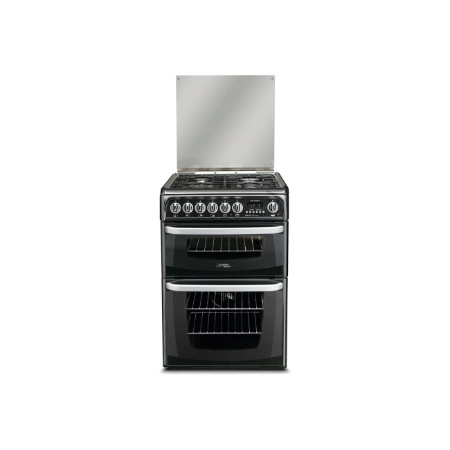 Hotpoint CH60DHKFS Harrogate Double Oven 60cm Dual Fuel Cooker - Black