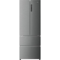 Refurbished Haier HB20FPAAA Freestanding 454 Litre American Frost Free Fridge Freezer Stainless Steel