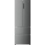 Refurbished Haier HB20FPAAA Freestanding 454 Litre American Frost Free Fridge Freezer Stainless Steel