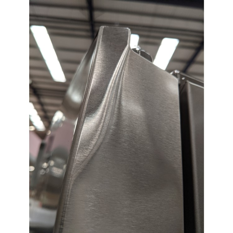 Refurbished Haier HB20FPAAA Freestanding 454 Litre American Frost Free Fridge Freezer Stainless Steel