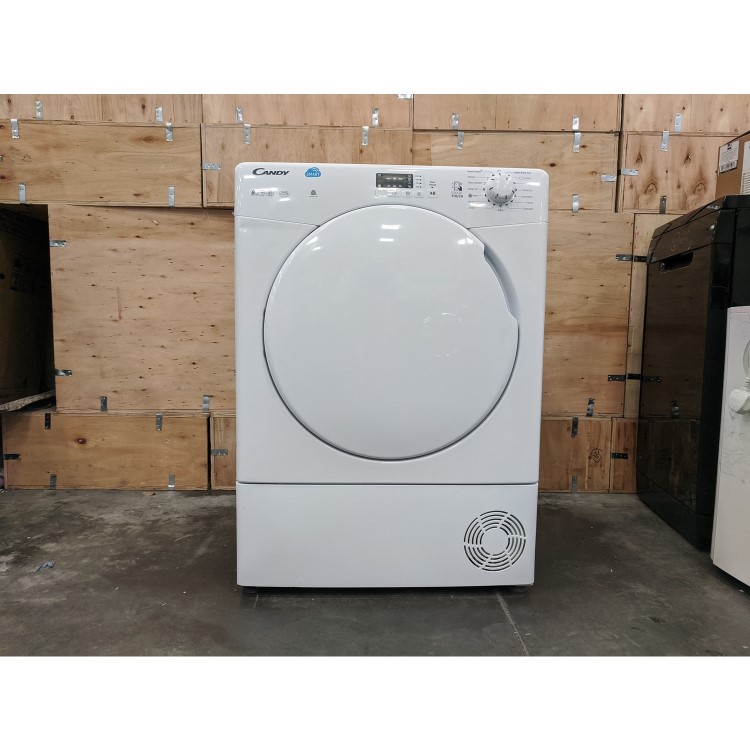 Refurbished Candy CS C8LF Smart Freestanding Condenser 8KG Tumble Dryer White