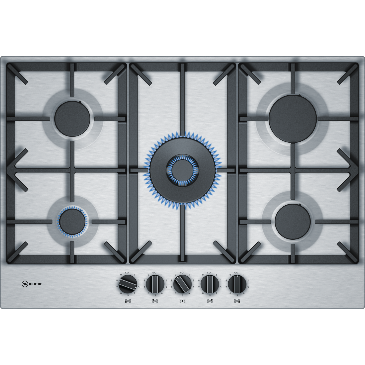 neff gas hob 5 burner 90cm