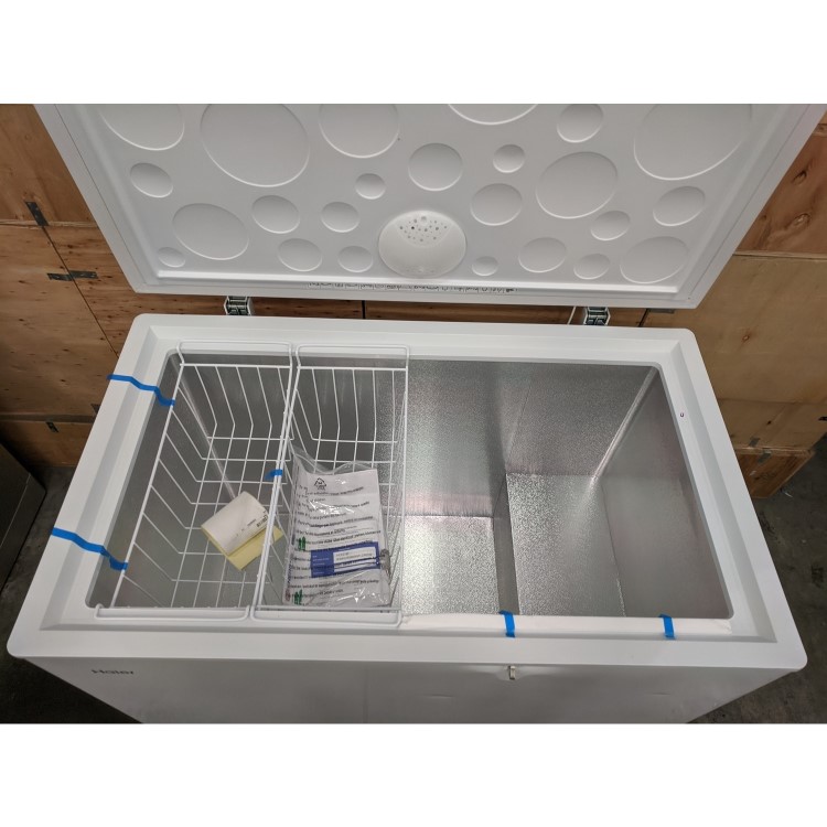 Refurbished Haier HCE319F 319 Litre Freestanding Chest Freezer White
