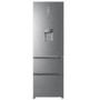 Refurbished Haier HTR3619FWMP Freestanding 345 Litre 70/30 Fridge Freezer Stainless Steel