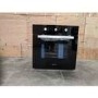 Refurbished electriQ EQOVENM2BLACK 60cm Single Built In Electric Oven Black