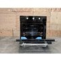 Refurbished electriQ EQOVENM2BLACK 60cm Single Built In Electric Oven Black