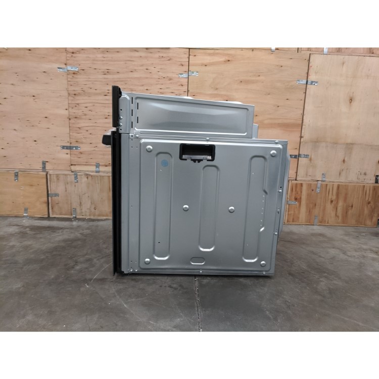 Refurbished electriQ EQOVENM2BLACK 60cm Single Built In Electric Oven Black