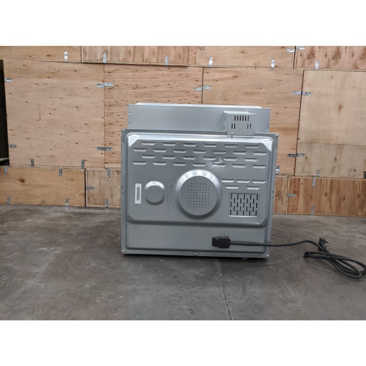 Refurbished electriQ EQOVENM2BLACK 60cm Single Built In Electric Oven Black