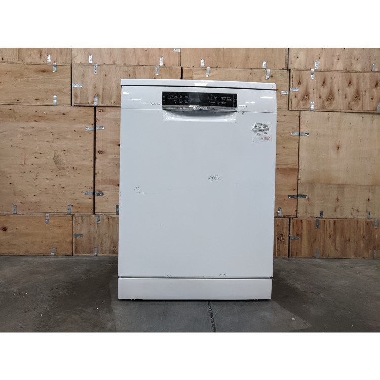 Refurbished Bosch Serie 6 SMS67MW00G 14 Place Freestanding Dishwasher White