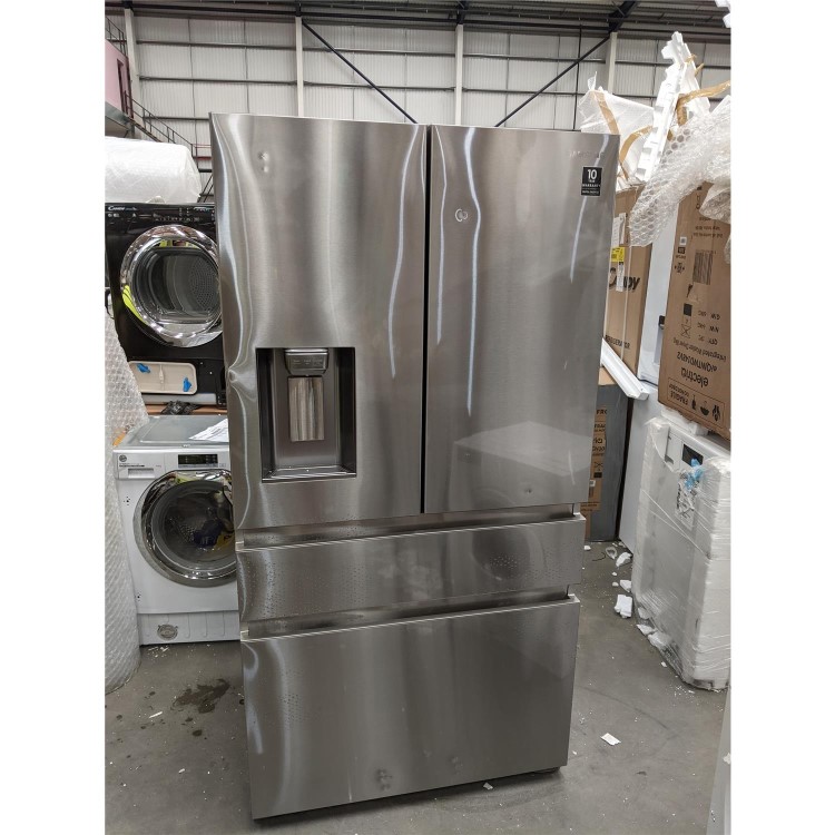 Refurbished Samsung RF23M8080SR Freestanding 457 Litre 70/30 Frost Free American Fridge Freezer