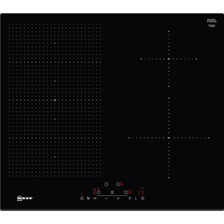 Neff N70 60cm 4 Zone Induction Hob