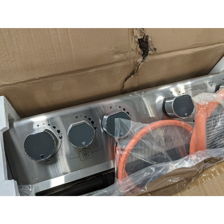 Refurbished Dangrill 30962 4 Burner Gas BBQ with Side Burner