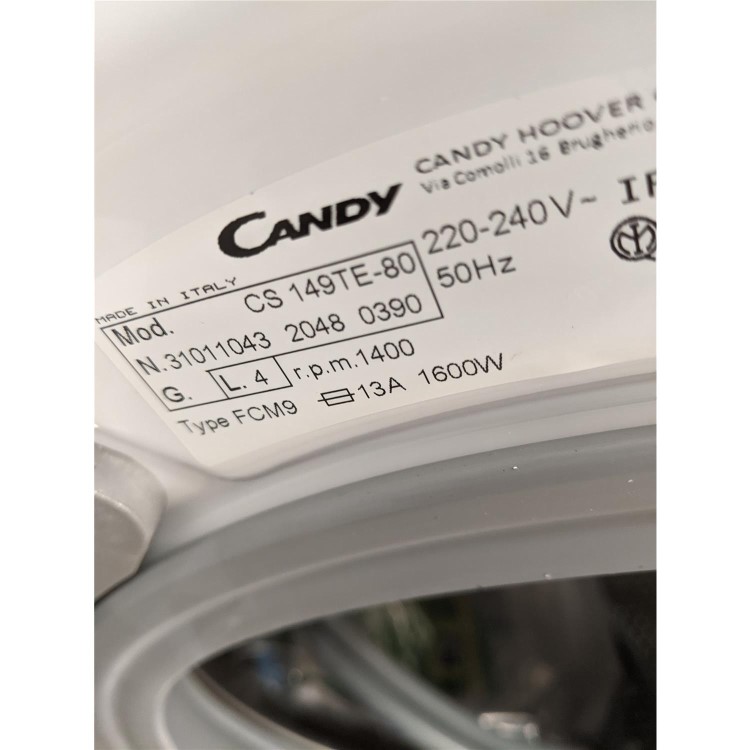Refurbished Candy CS149TE-80 Freestanding 9KG 1400 SpinWashing Machine