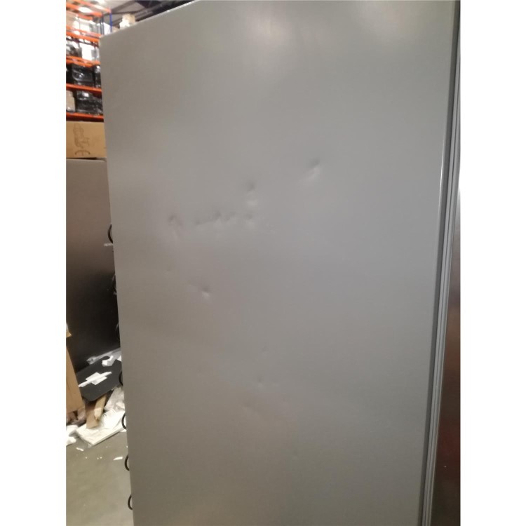 Refurbished Hotpoint 399 Litre 60/40 Freestanding Fridge Freezer - Inox