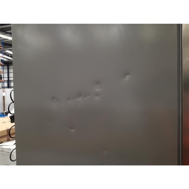 Refurbished Hotpoint 399 Litre 60/40 Freestanding Fridge Freezer - Inox