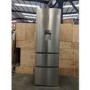 Refurbished Haier HTR3619FWMP Freestanding 345 Litre 70/30 Fridge Freezer Stainless Steel