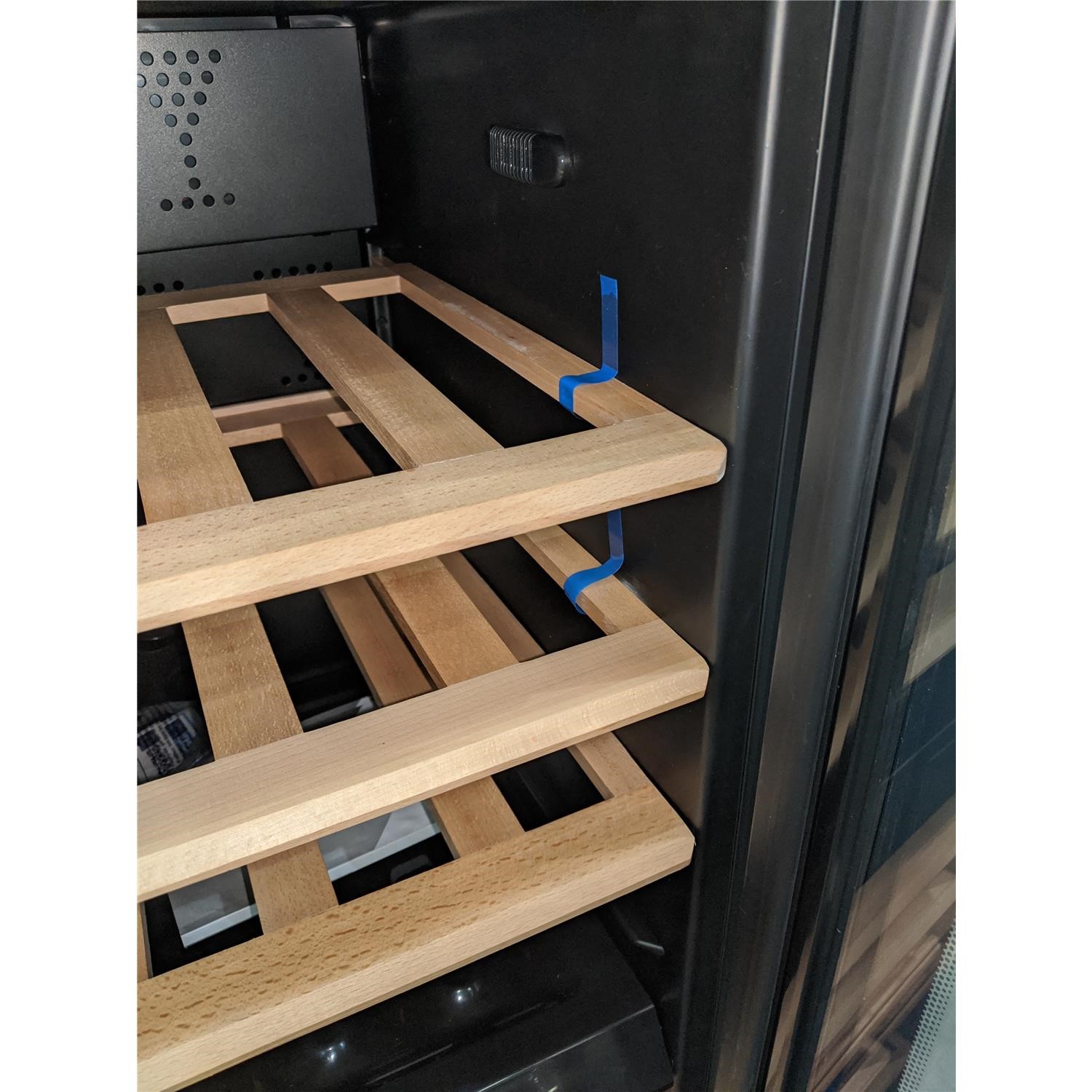 Refurbished Haier WS53GDA 53 Bottle Dual Zone Wine Cooler Black