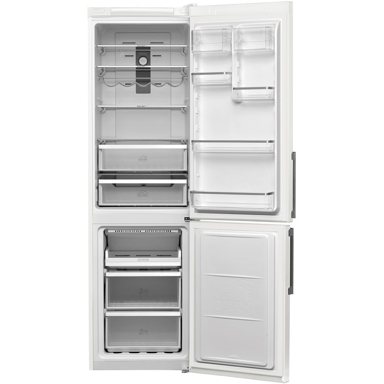 Refurbished Hotpoint H7NT911TWH1 Freestanding 368 Litre 60/40 Fridge Freezer