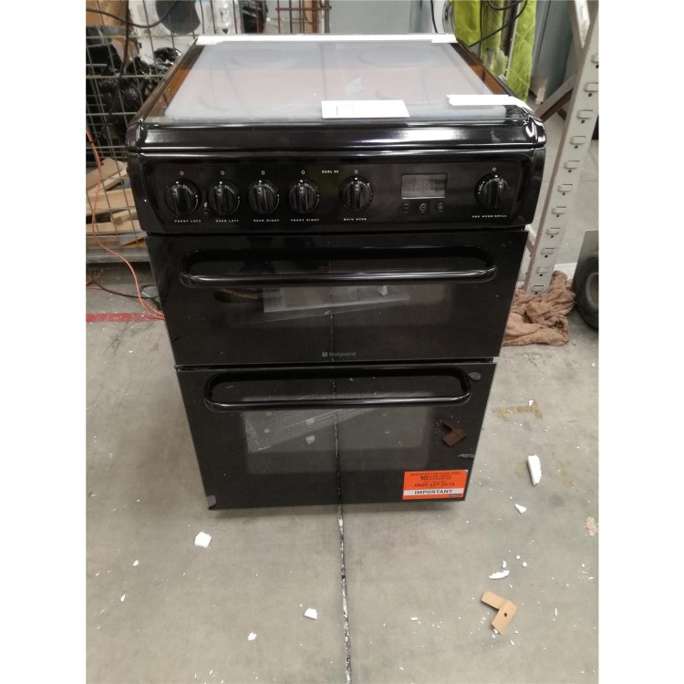 Refurbished Hotpoint HAGL60K 60cm Gas Cooker