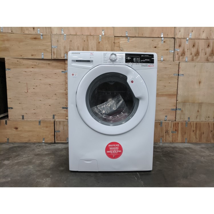 Refurbished Hoover DXOA 67LW3 Smart Freestanding 7KG 1600 Spin Washing Machine