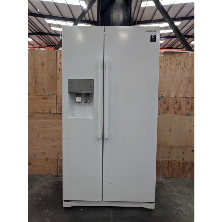 Refurbished Samsung RS50N3513WW 485 Litre 60/40 Frost Free Fridge Freezer With Ice And Water Dispenser White
