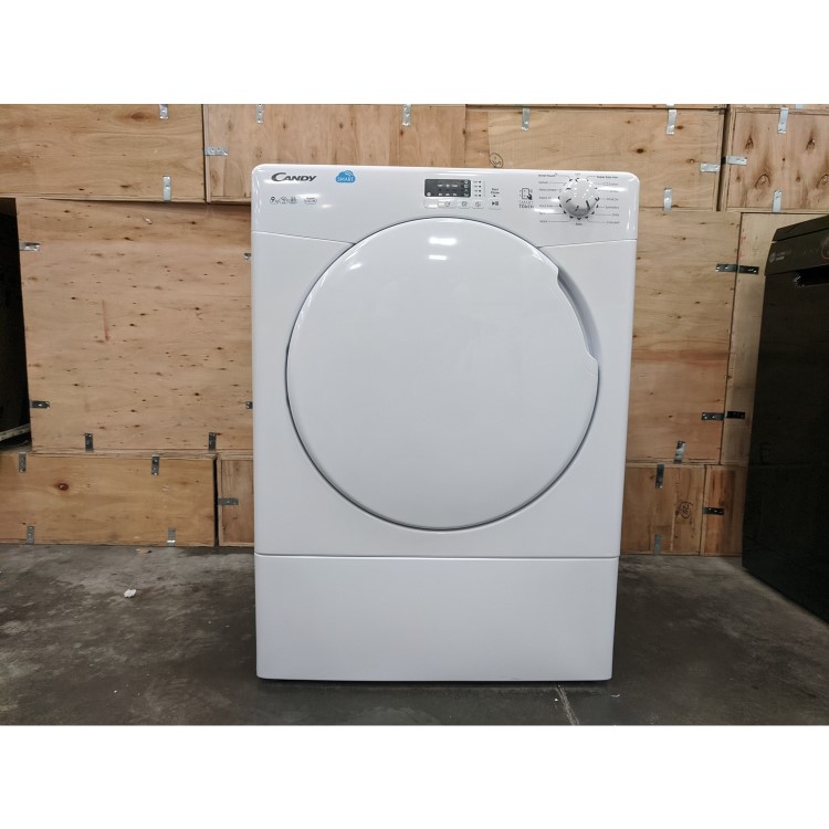 Refurbished Candy CSV9LF Smart Freestanding Vented 9KG Tumble Dryer White
