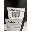 Refurbished Amica AWC300SS 19 Bottle Freestanding Under Counter Wine Cooler Singlel Zone 30cm Wide 85cm Tall - Stainless Steel