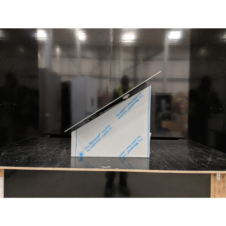 Refurbished Smeg KV28S 80cm Angled Chimney Cooker Hood Silver