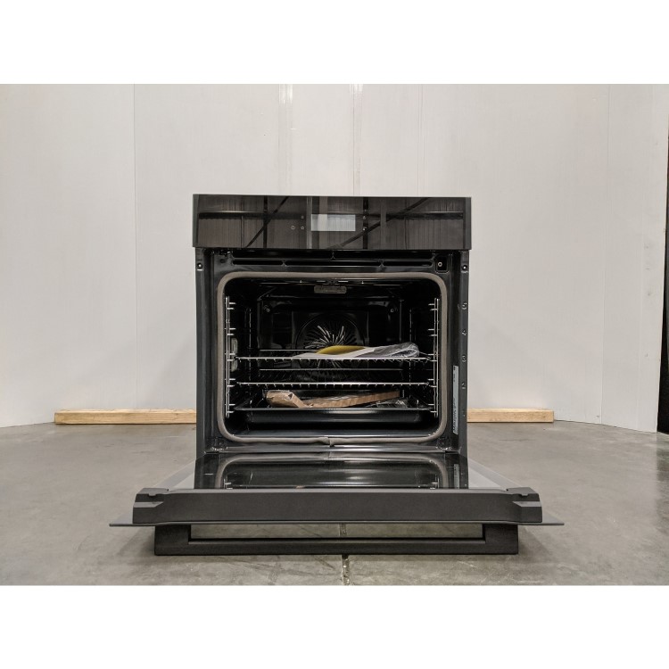 Refurbished AEG 8000 BPK748380B Pyrolytic 60cm Single Built In Electric Oven Black