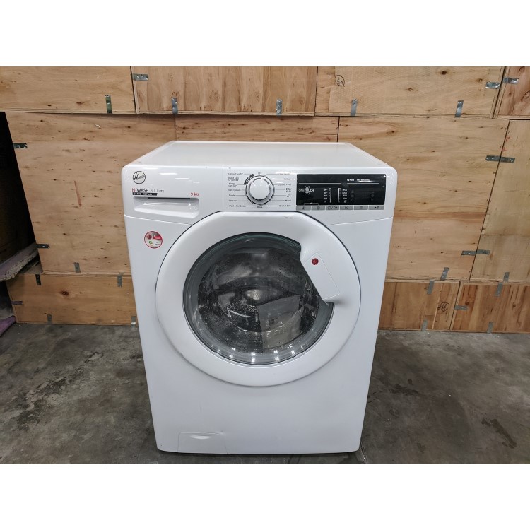 Refurbished Hoover H-Wash 300 H3W49TE Smart Freestanding 9KG 1400 Spin Washing Machine White