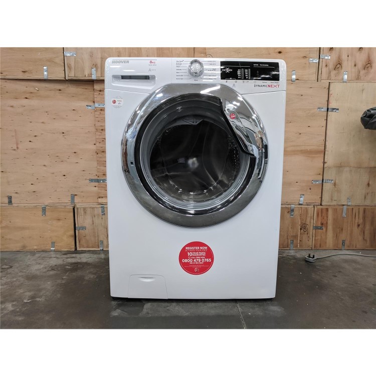 Refurbished Hoover DXOA 68C3/1 Freestanding 8KG 1600 SpinWashing Machine