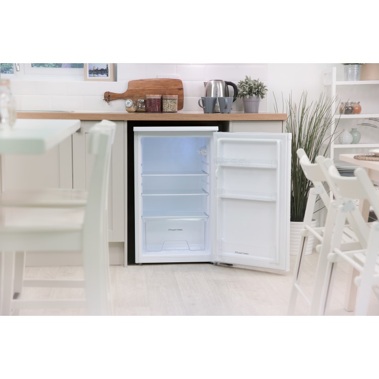 Russell Hobbs 112 Litre Freestanding Undercounter Larder Fridge - White