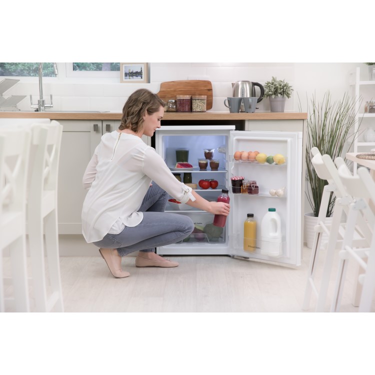Russell Hobbs 112 Litre Freestanding Undercounter Larder Fridge - White