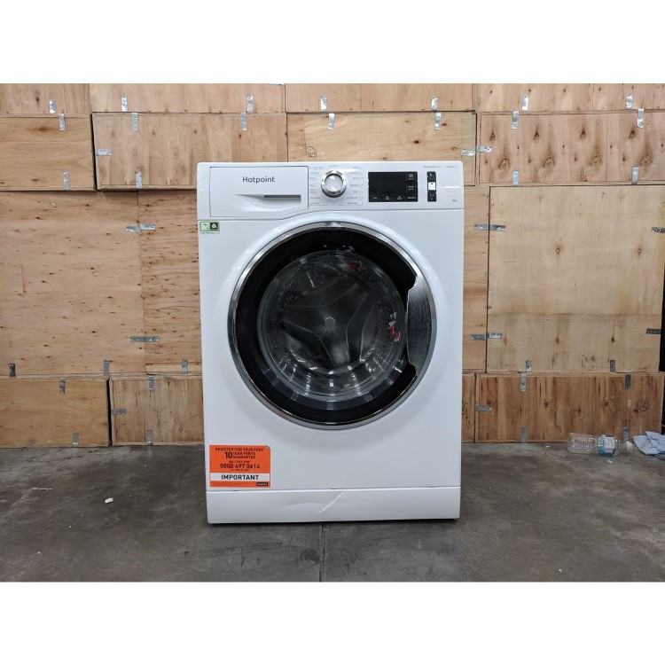 Refurbished Hotpoint NM11945WCAUKN Freestanding 9KG 1400 Spin Washing Machine