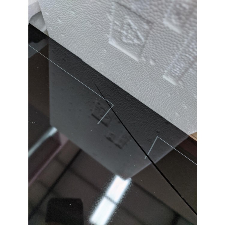 Refurbished AEG IKE74451FB 71cm Four Zone Induction Hob With FlexBridge Zone With Bevelled Edges