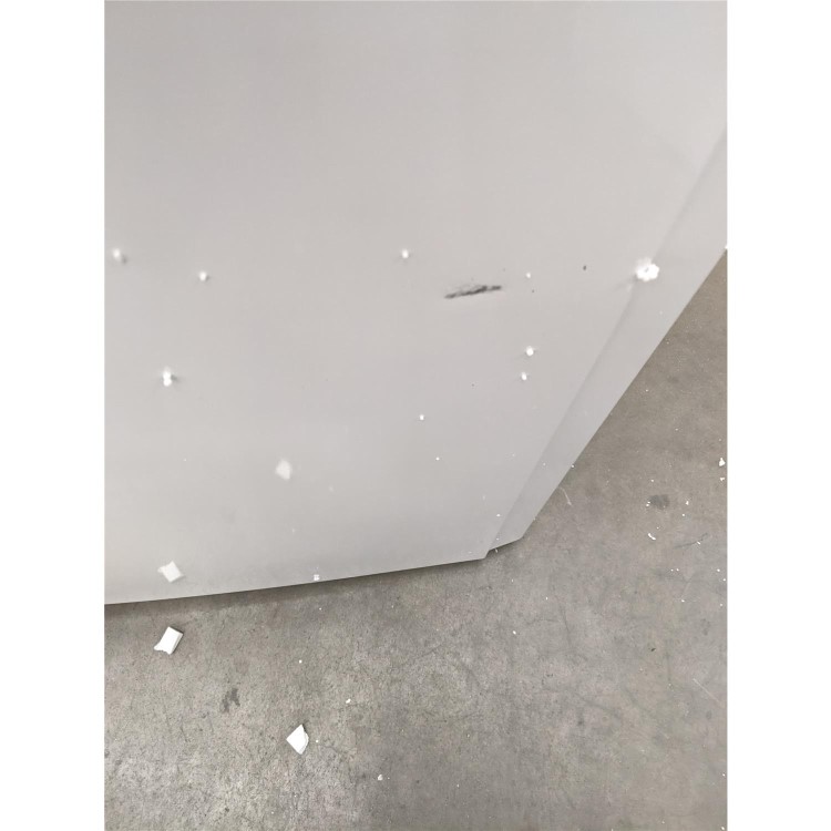 Refurbished Hotpoint FFU3DW1 Freestanding 452 Litre 55/45 Fridge Freezer White