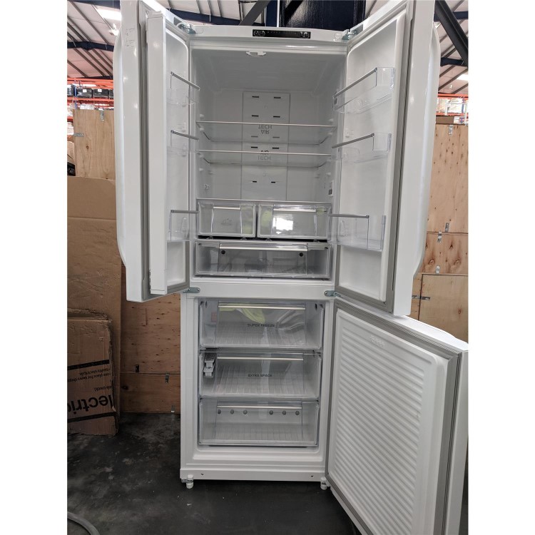 Refurbished Hotpoint FFU3DW1 Freestanding 452 Litre 55/45 Fridge Freezer White