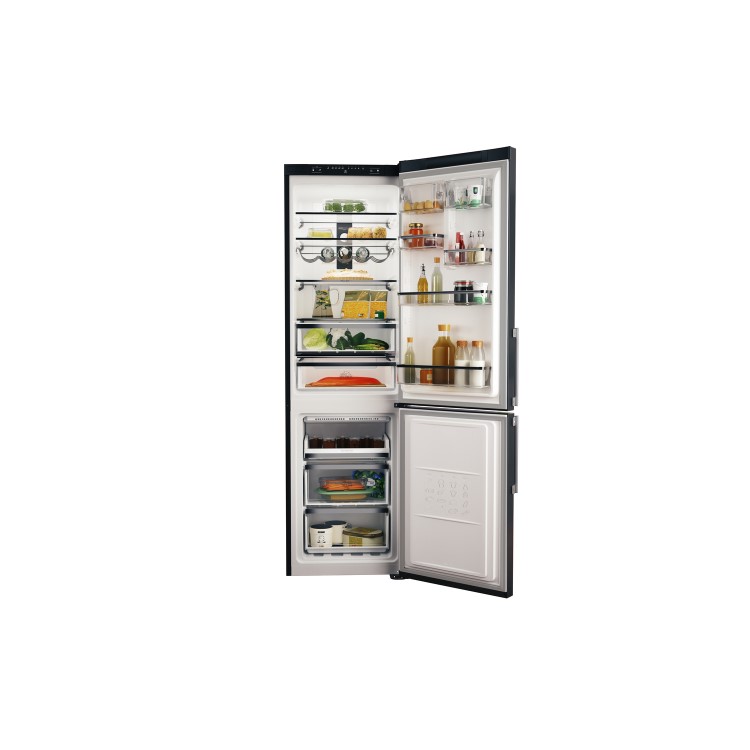 Refurbished Hotpoint H7T911TKSH Freestanding 368 Litre 70/30 Frost Free Fridge Freezer