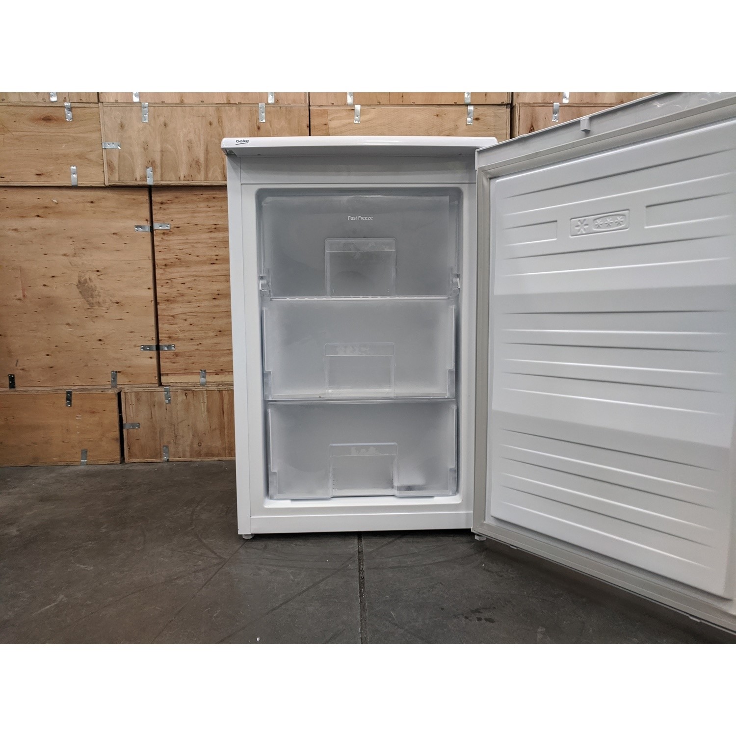 Refurbished Beko FXF553W Integrated 75 Litre Under Counter Frost Free