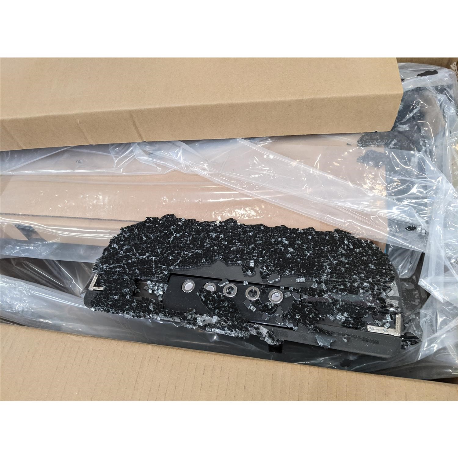 Refurbished Hotpoint 80cm Angled Cooker Hood Black BuyItDirect.ie