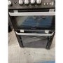 Refurbished Hotpoint Ultima HUD61KS 60cm Double Oven Dual Fuel Cooker Black