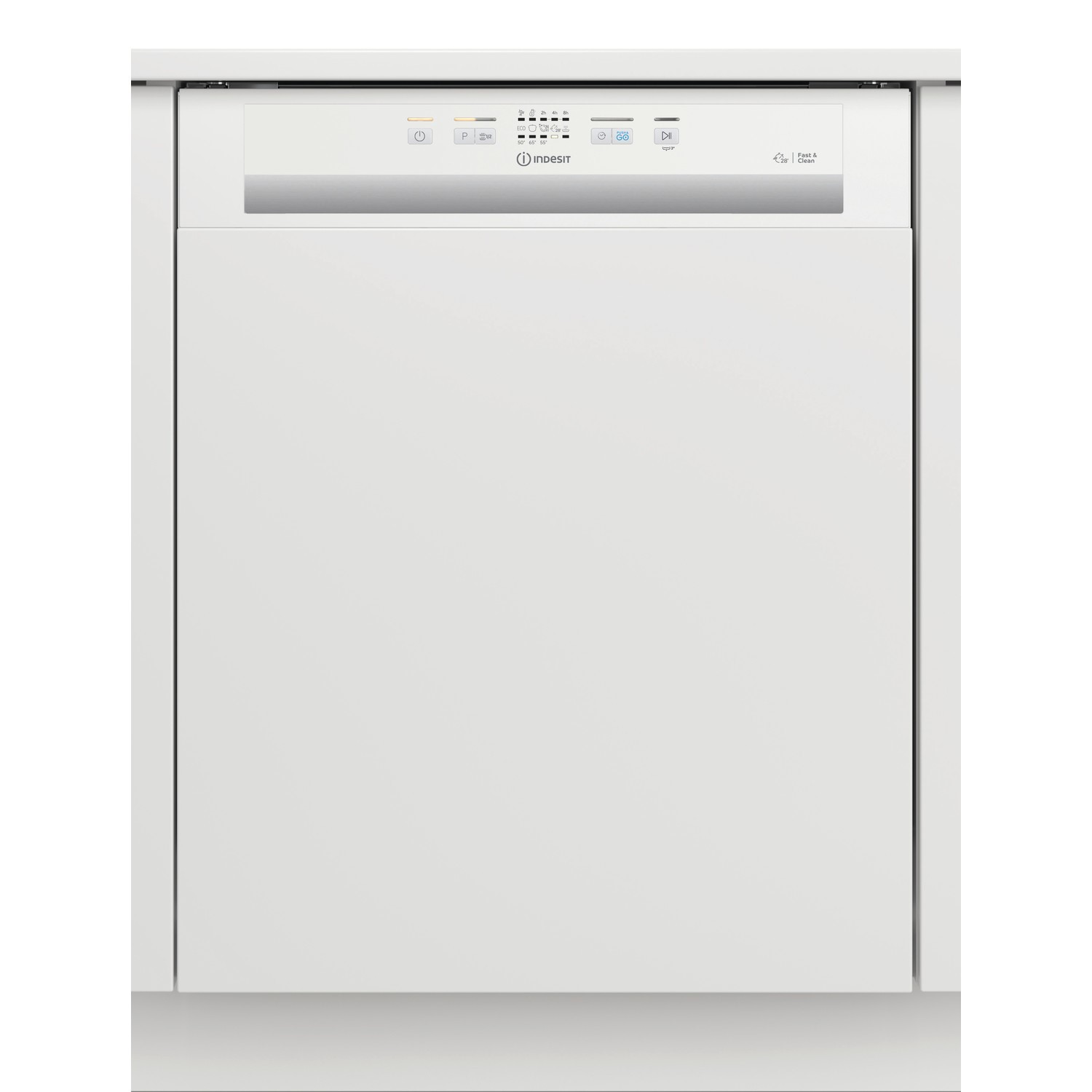 Indesit 14 Place Settings Semi Integrated Dishwasher
