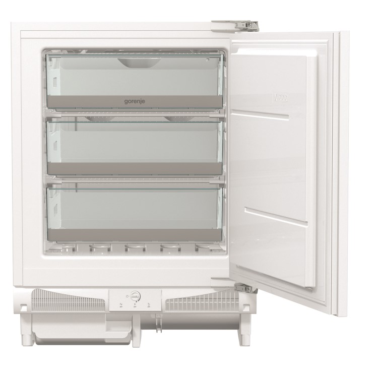 Gorenje FIU6F091AWUK 60cm Wide Integrated Upright Under Counter Freezer - White