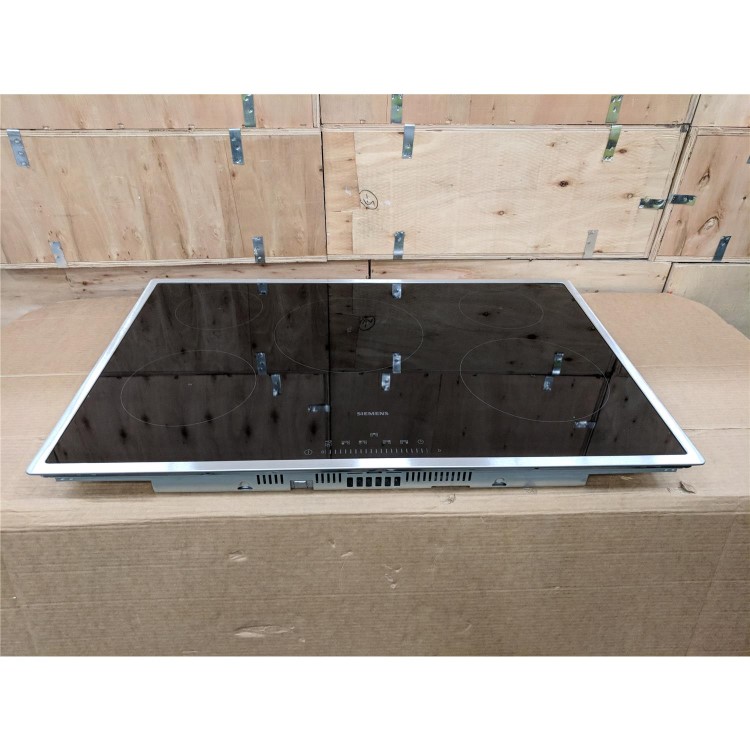 Refurbished Siemens EH845FVB1E iQ100 80cm Induction Hob With Touch Slider Controls